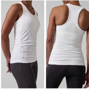 Athleta NWT Speedlight Tank, Size Large, White